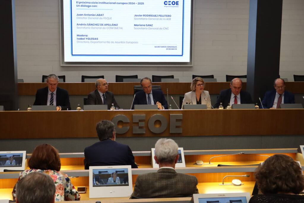 Continuamos nuestra presencia activa en la CEOE, participando en la reunión de Secretarios Generales 5 03 Foto EncuentroSSGG 28M