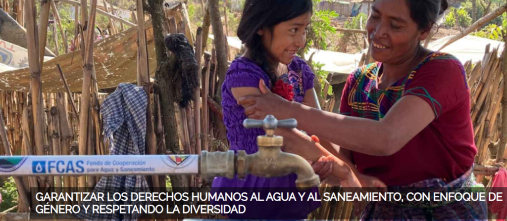 En TECNIBERIA trabajamos para garantizar los derechos humanos al agua y al saneamiento 1 fondo agua