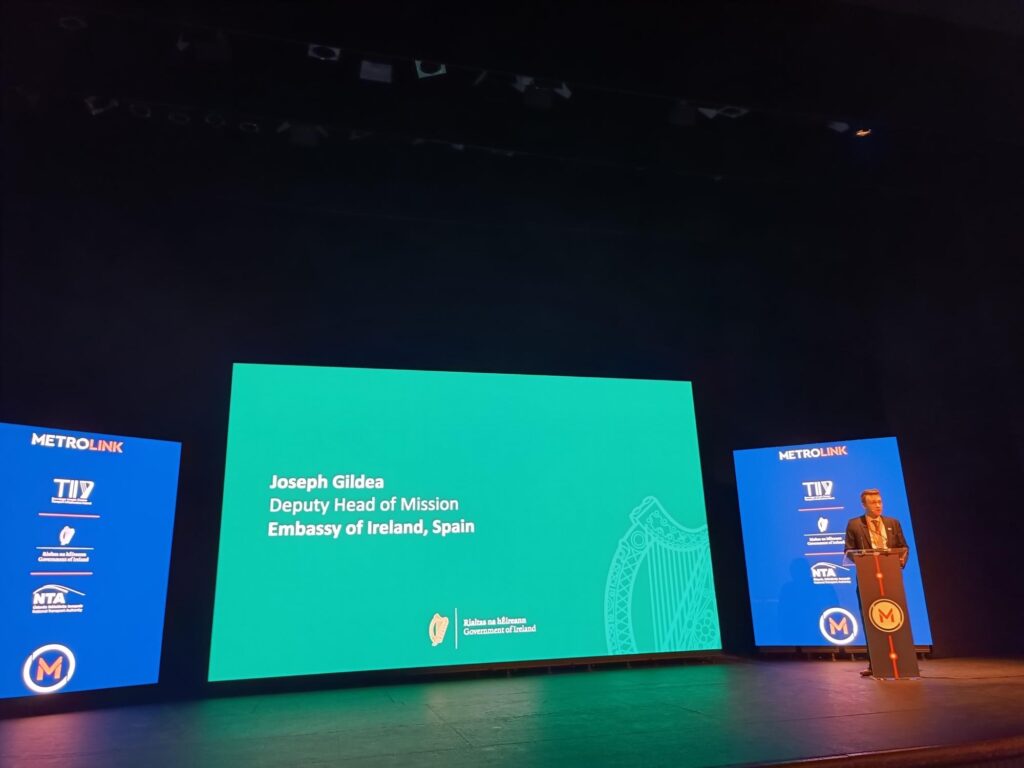 TECNIBERIA colabora con MetroLink en la presentación internacional del primer metro de Irlanda 5 shared image 3