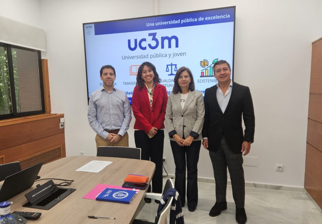 Tecniberia se reúne con la Universidad Carlos III de Madrid para impulsar y fortalecer la colaboración en iniciativas orientadas a la captación, formación y desarrollo del talento joven 1 foto familia web