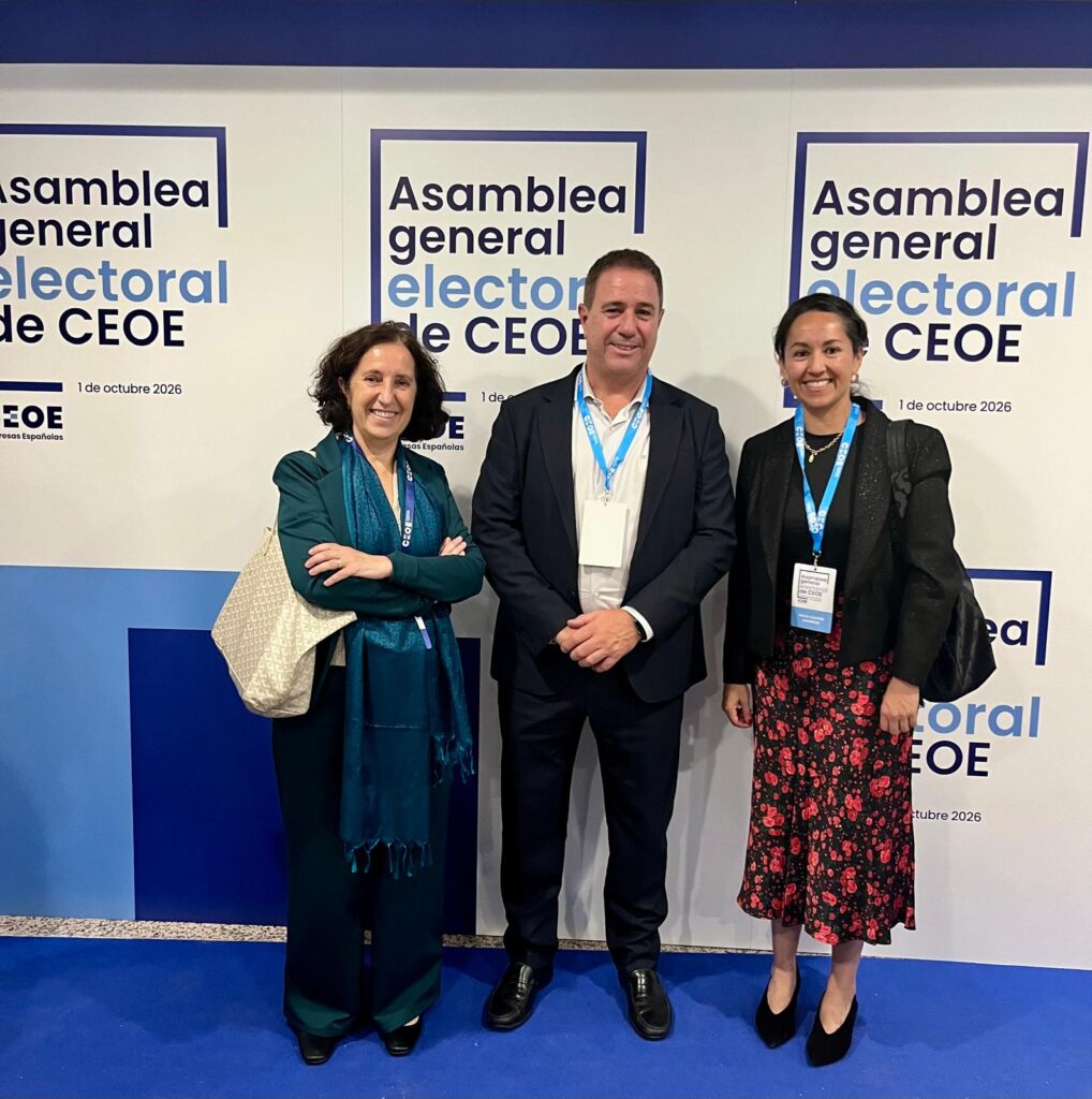 Tecniberia participa la Asamblea Electoral de CEOE, en la que Antonio Garamendi ha sido reelegido presidente 1 asamblea gneral ceoe